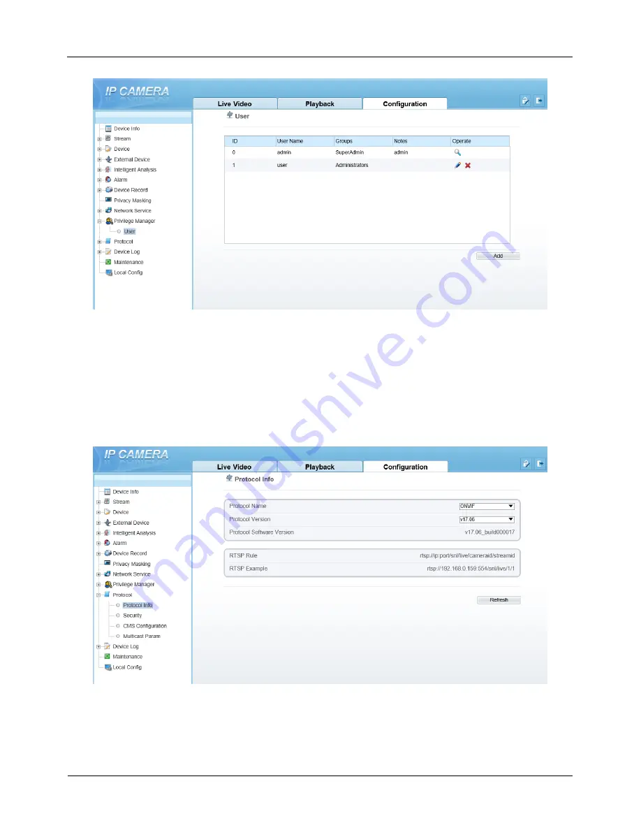 Sunell SN-IPP5790DDN User Manual Download Page 47