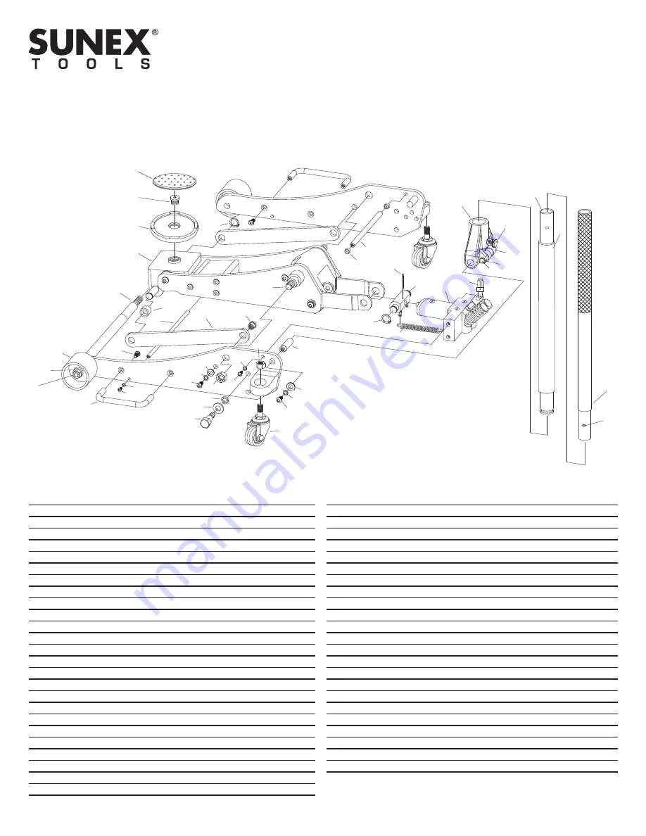 Sunex Tools 6602ASJ Скачать руководство пользователя страница 7