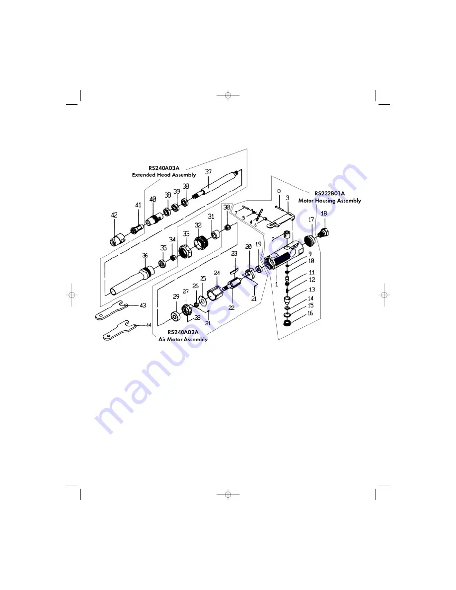 Sunex Tools SX-240A Operating Instructions Download Page 3