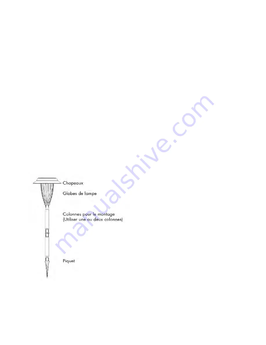 Sunforce SOLAR GARDEN LIGHTS User Manual Download Page 4