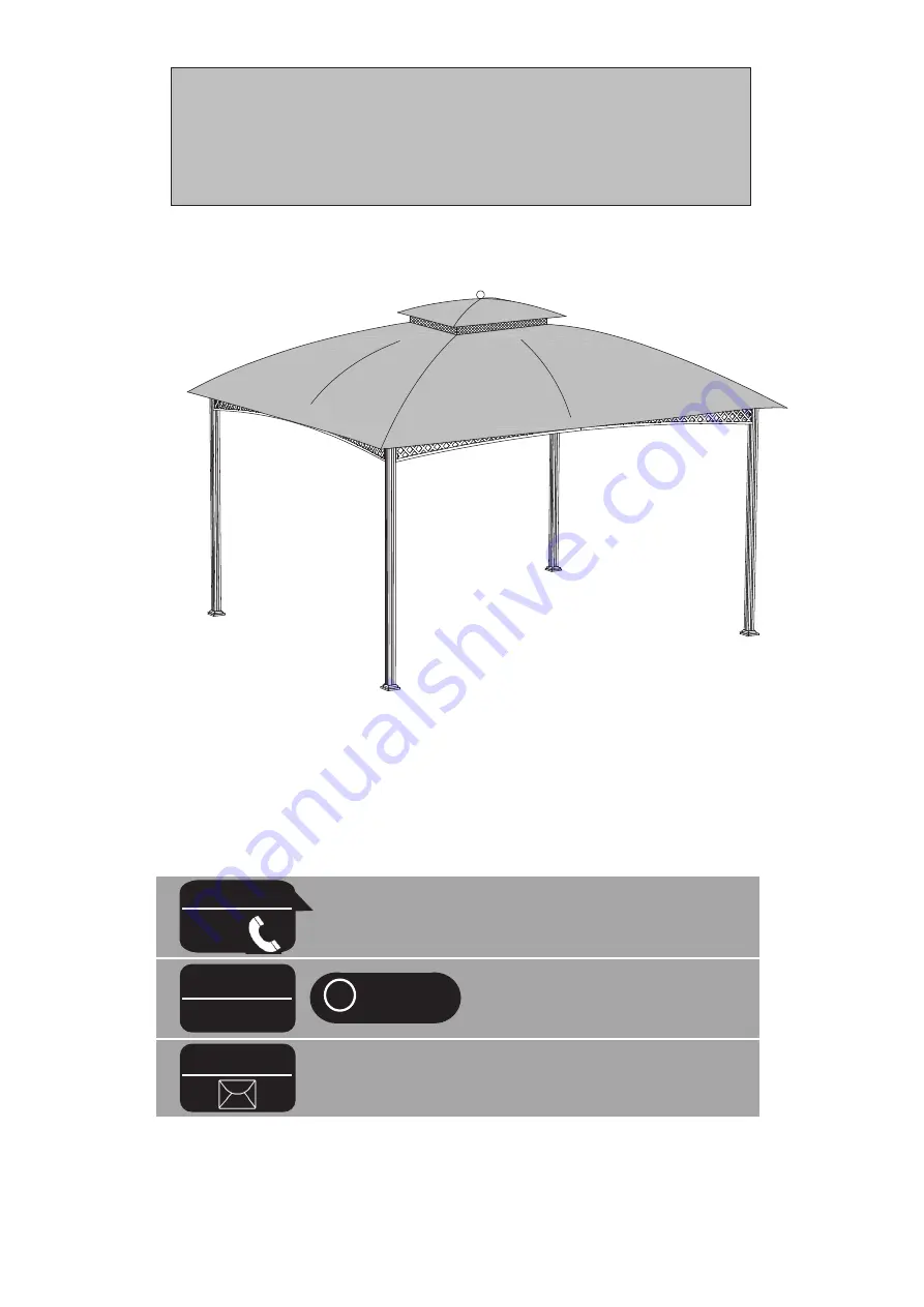 Sunjoy 810410501 Скачать руководство пользователя страница 1