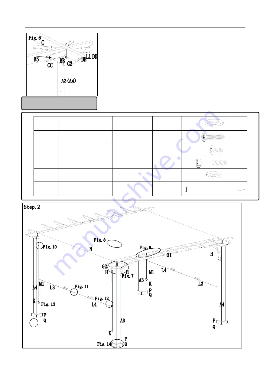 Sunjoy A106005900 Скачать руководство пользователя страница 5