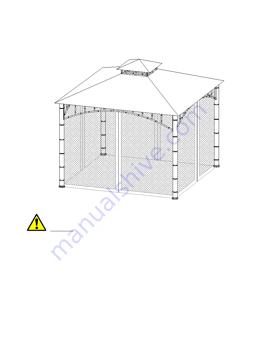 Sunjoy L-GZ136PST-9 Assembly Instructions Manual Download Page 1