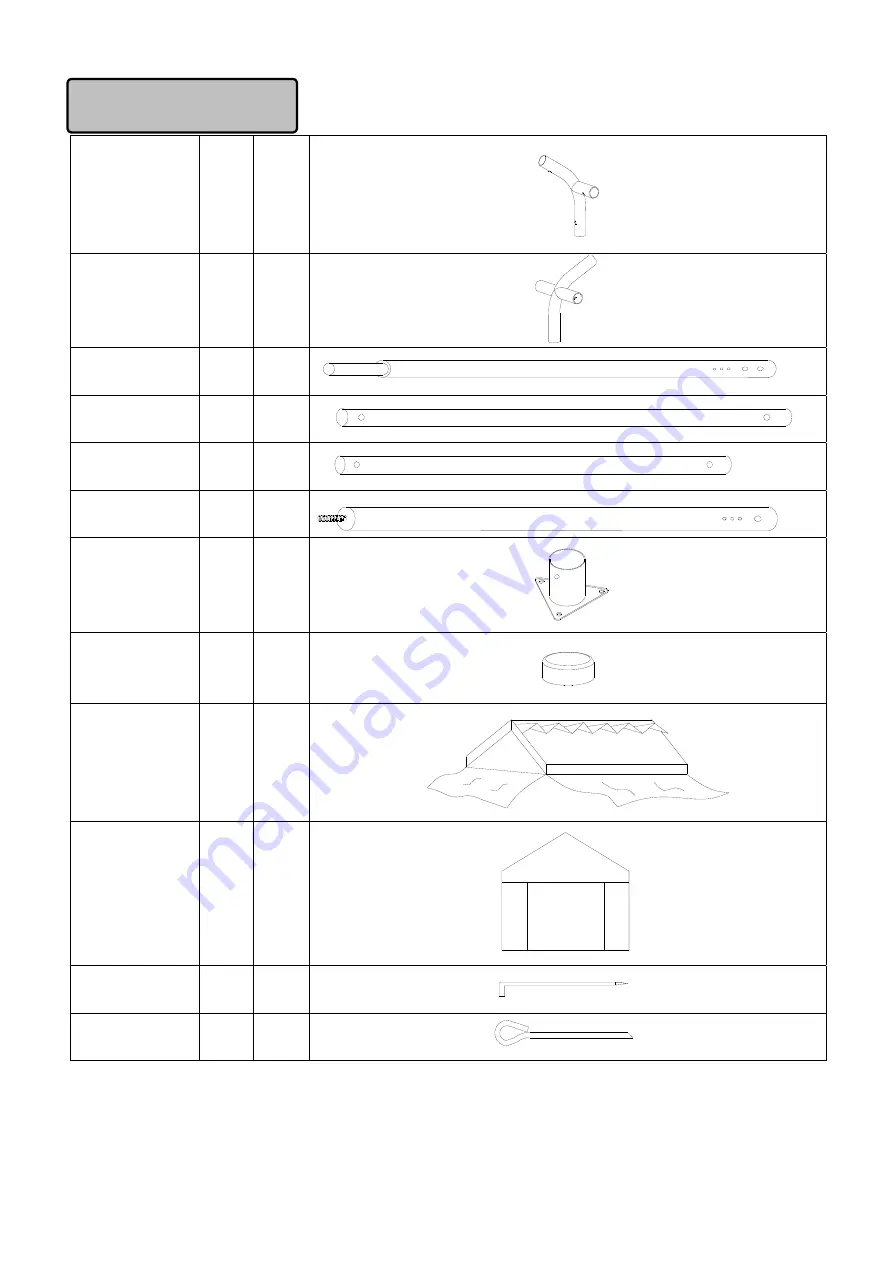 Sunjoy L-GZ761PST Assembly Instructions Manual Download Page 2