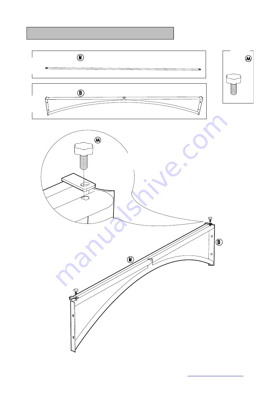 Sunjoy L-GZ793PST-F Assembly Instruction Manual Download Page 7