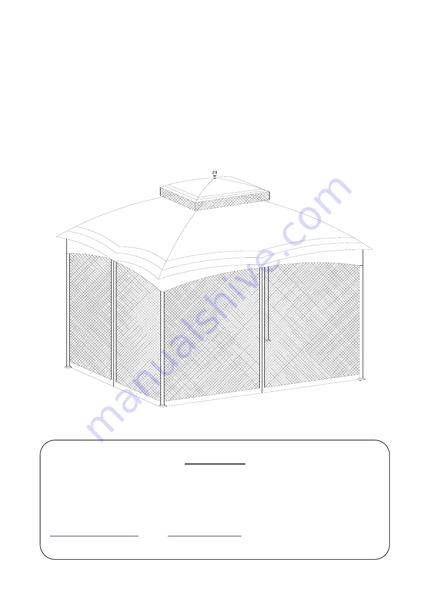 Sunjoy L-GZ933PST Скачать руководство пользователя страница 1