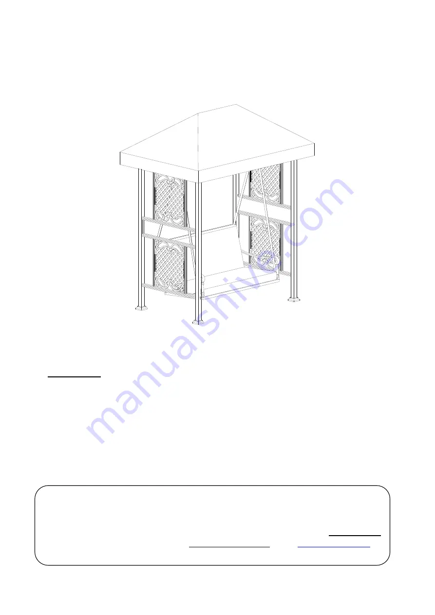 Sunjoy Renaissance L-GZ542PCO Скачать руководство пользователя страница 1