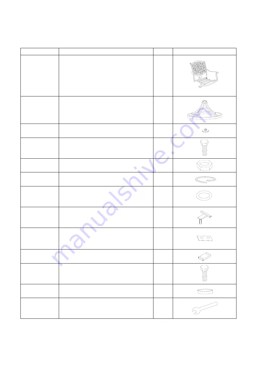 Sunjoy Vineyard L-BS507SAL Assembly Instructions Manual Download Page 2