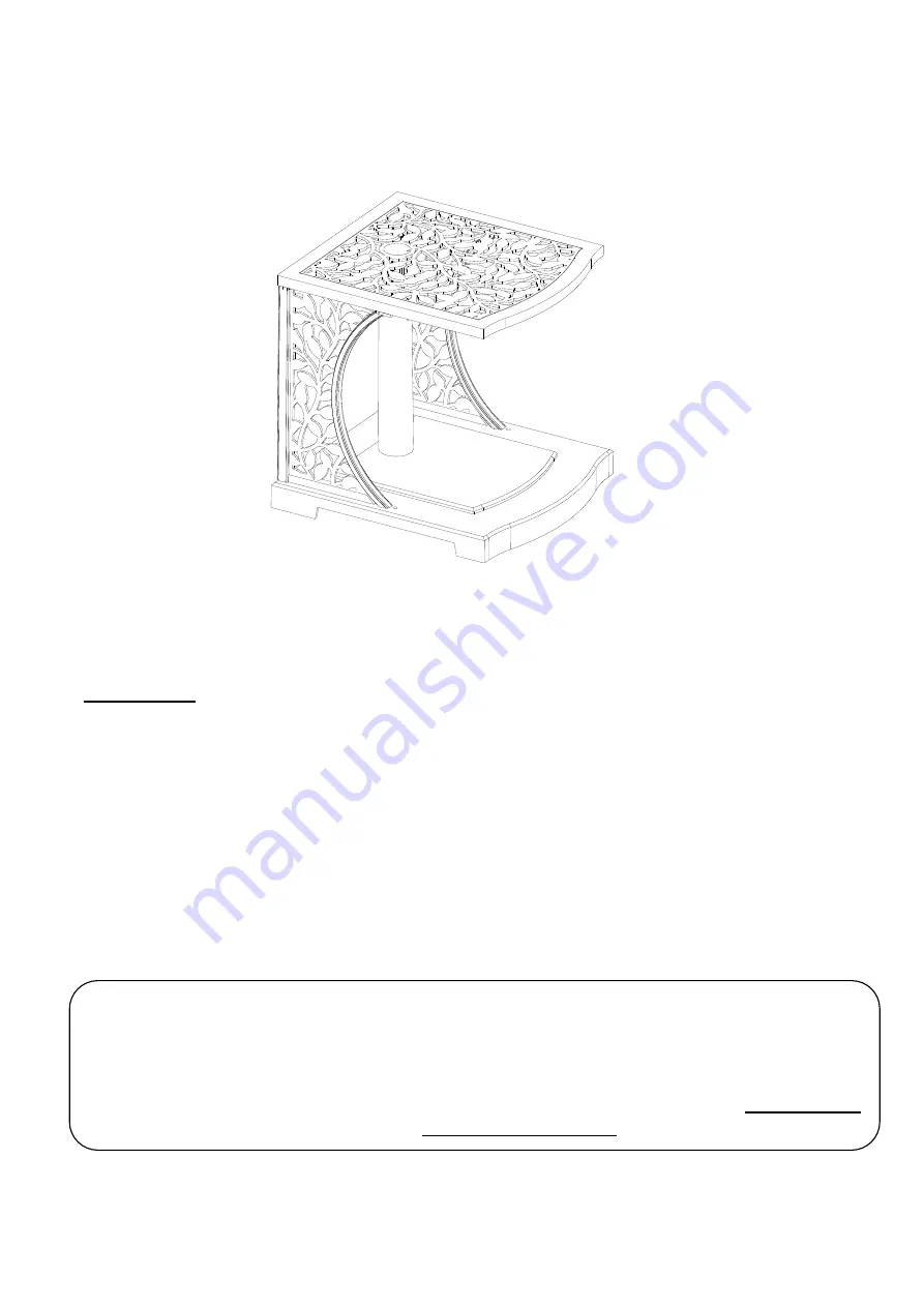 Sunjoy Vineyard L-BS507SAL Assembly Instructions Manual Download Page 5