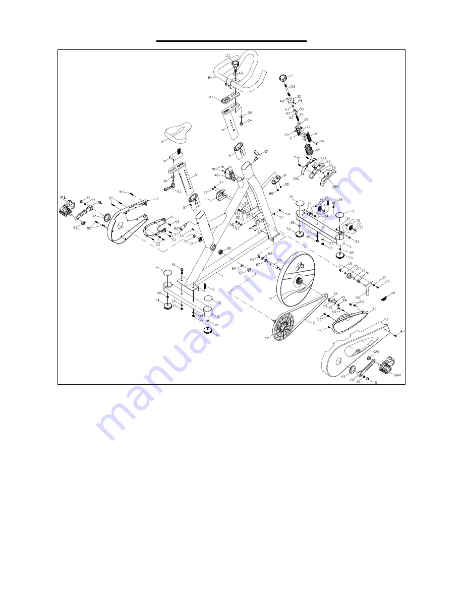 Sunny Health & Fitness EVOLUTION PRO MAGNETIC BELT
DRIVE INDOOR CYCLING BIKE User Manual Download Page 4