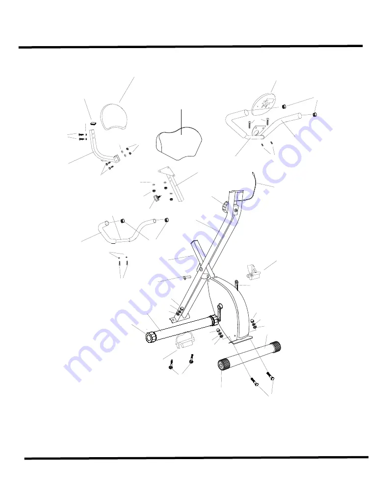 Sunny Health & Fitness SF-B1004 Assembly & User Manual Download Page 9