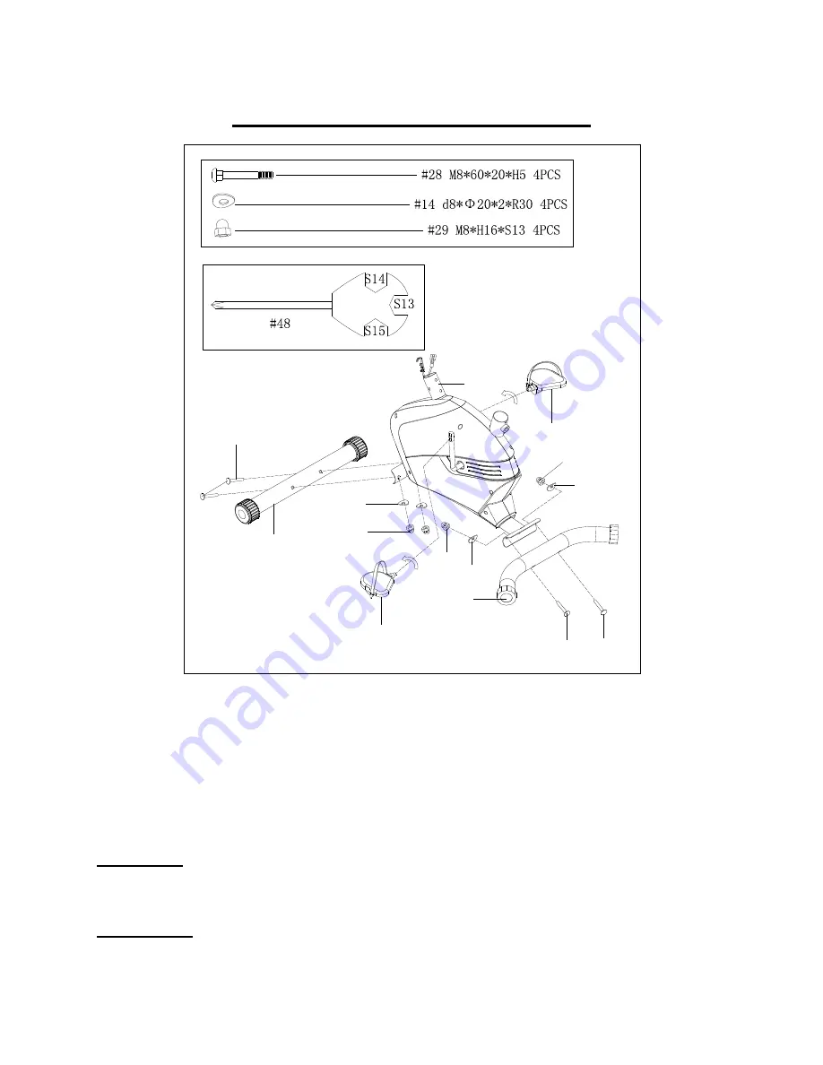 Sunny Health & Fitness SF-B2511H User Manual Download Page 8