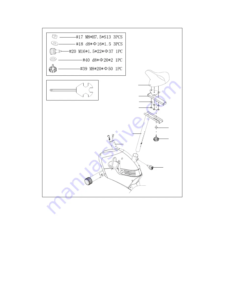 Sunny Health & Fitness SF-B2511H User Manual Download Page 9