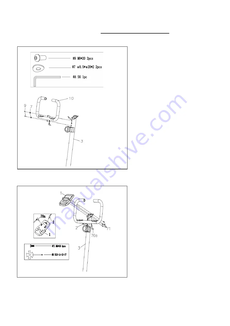 Sunny Health & Fitness SF-B2906 User Manual Download Page 8