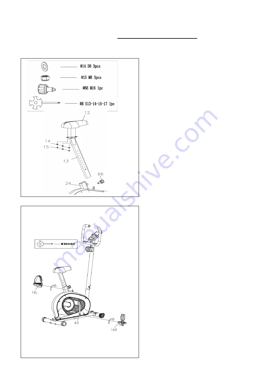 Sunny Health & Fitness SF-B2906 User Manual Download Page 9