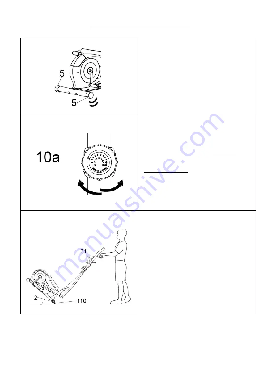 Sunny Health & Fitness SF-E322002 User Manual Download Page 10