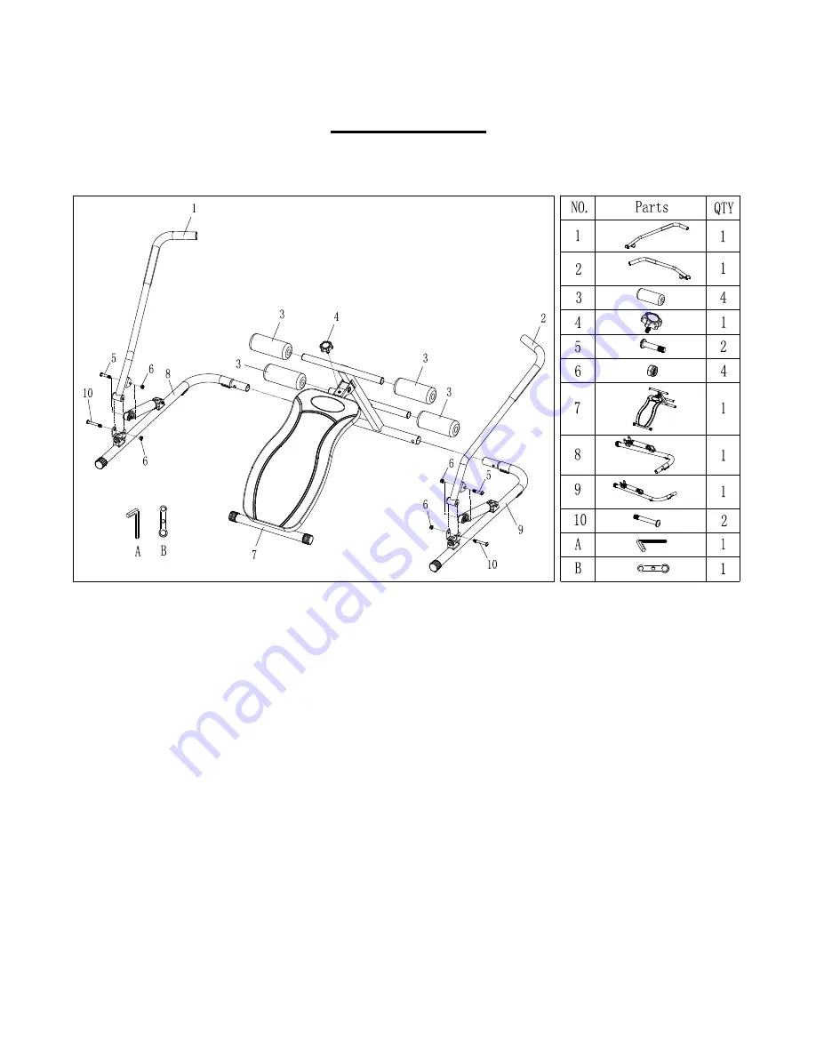 Sunny Health & Fitness SF-RW1406 Quick Start Manual Download Page 3