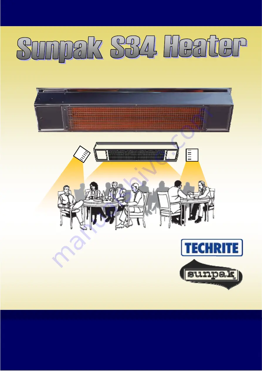 Sunpak S34 Operation, Installation & Maintenance Instructions Download Page 1