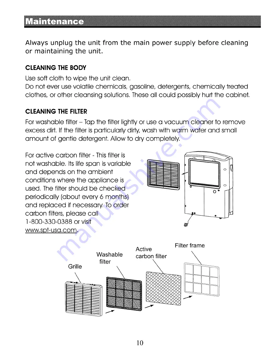 Sunpentown SD-46 Instruction Manual Download Page 11