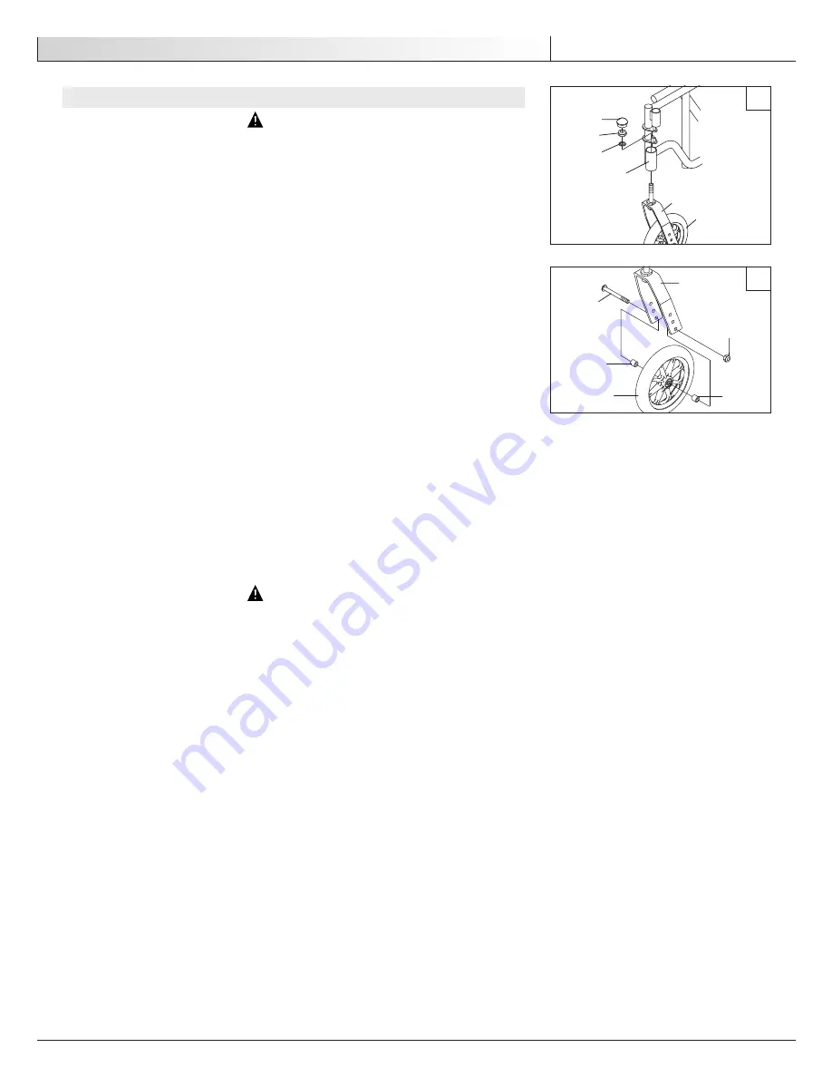 Sunrise Medical Breezy  2000 Series Standard Manual Download Page 24