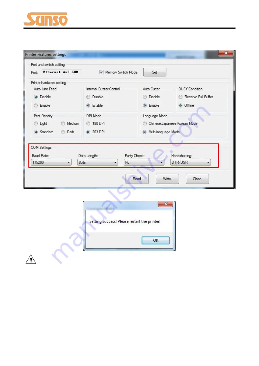 Sunso WTP-801 User Manual Download Page 61