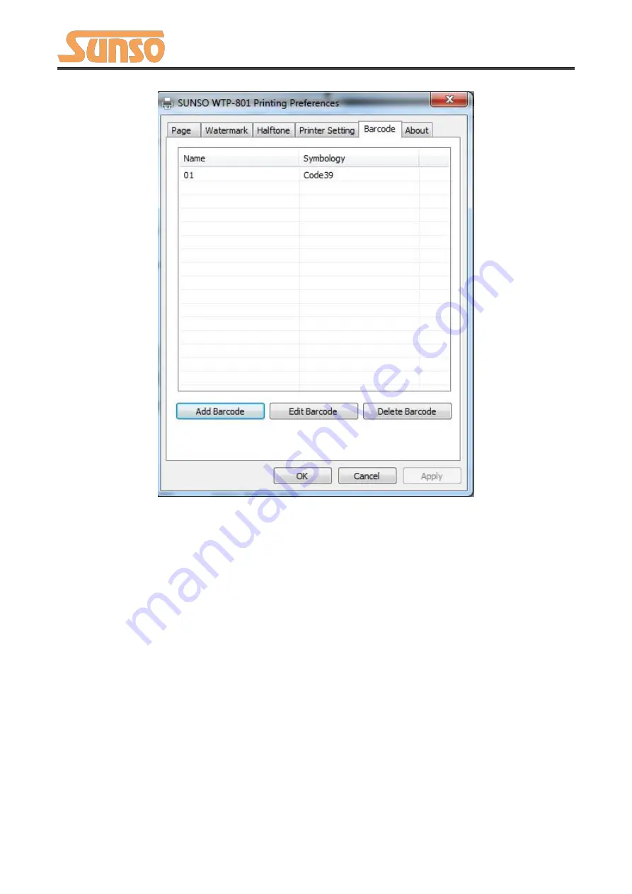 Sunso WTP-801 User Manual Download Page 104