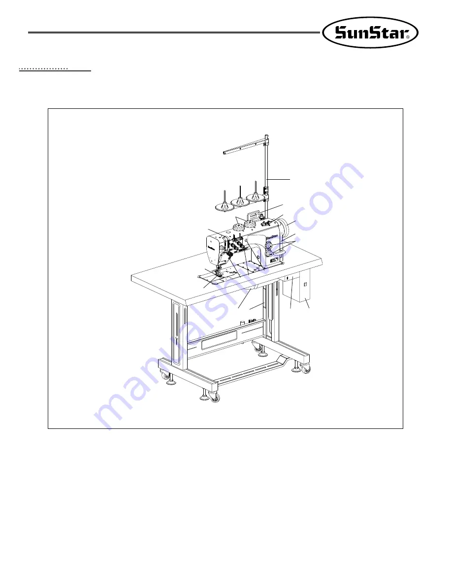 SunStar KM-1170BLX User Manual Download Page 9