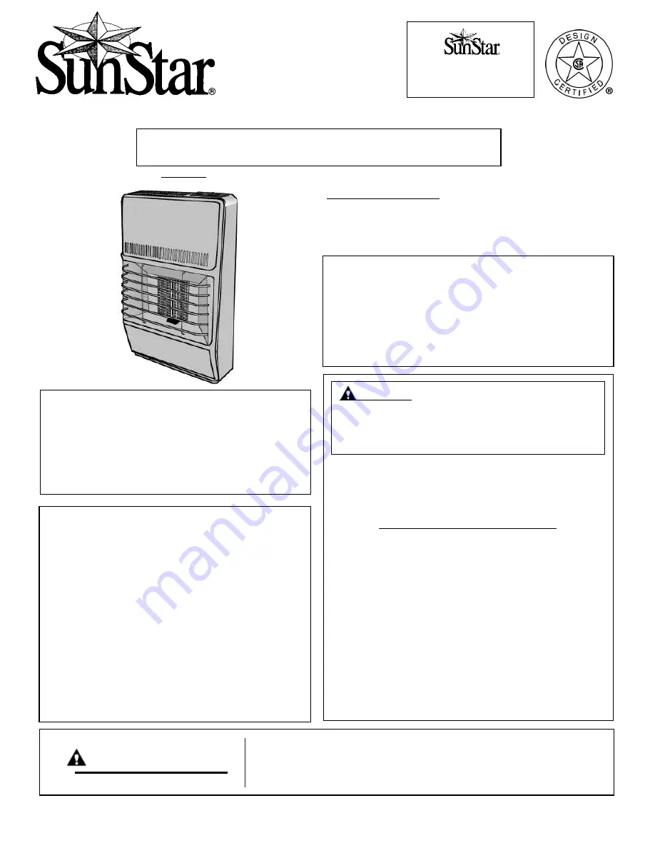 SunStar SC10T-1-LP Скачать руководство пользователя страница 1