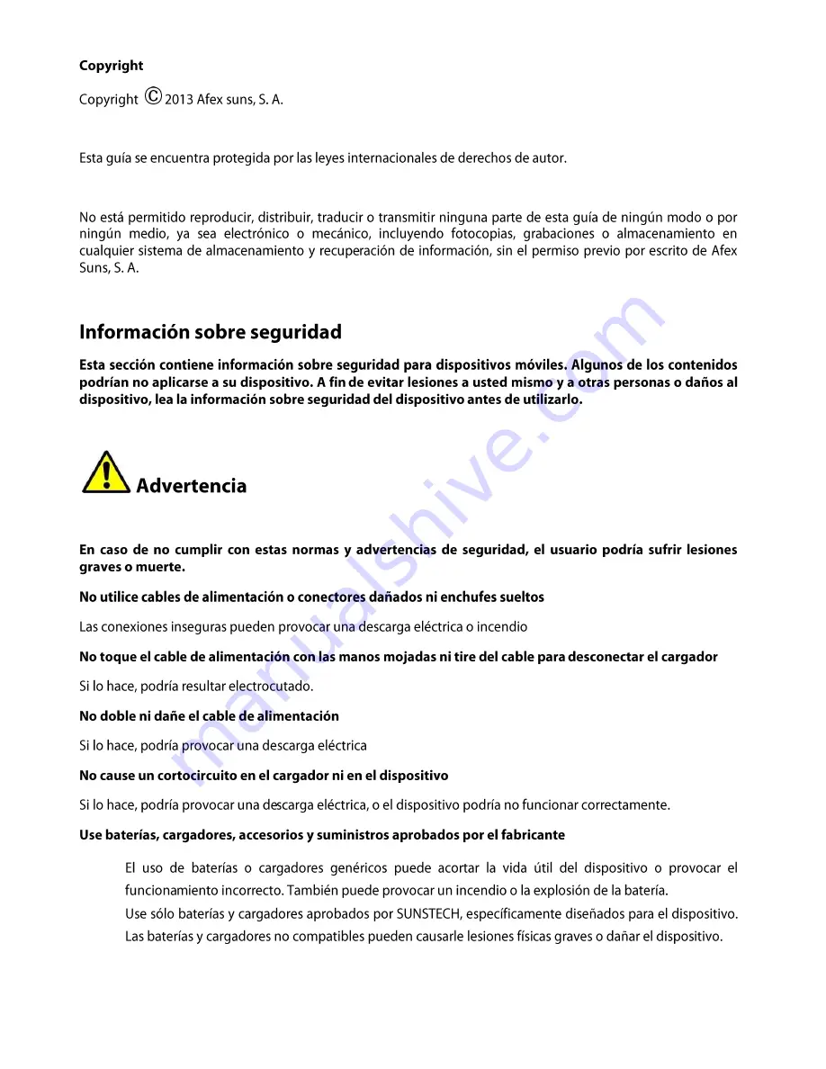 Sunstech Tel200 User Manual Download Page 31