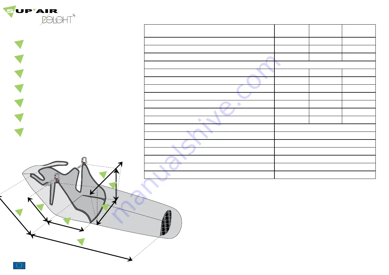 SUP’AIR Delight 2 L User Manual Download Page 5