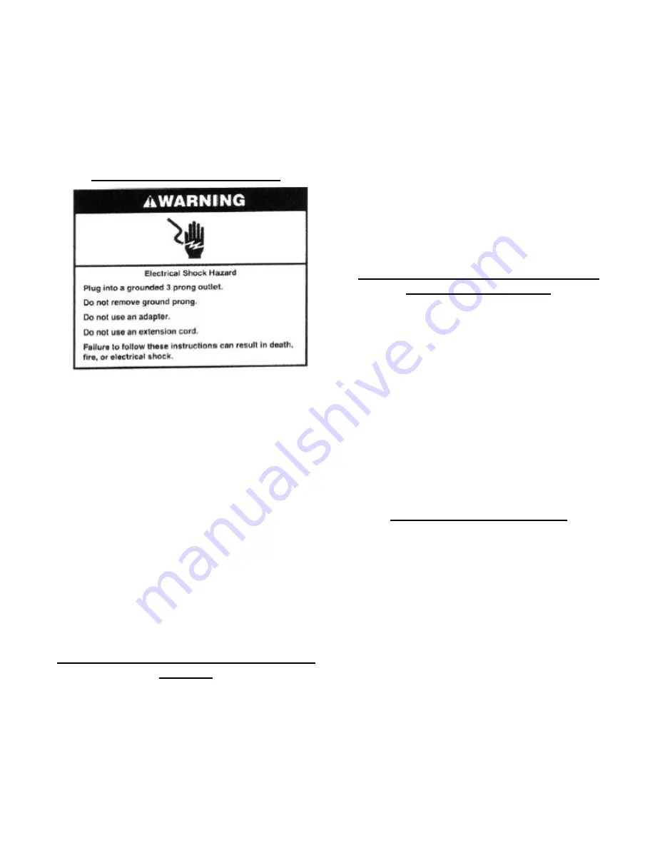 Supco WA412YRE User Manual Download Page 22