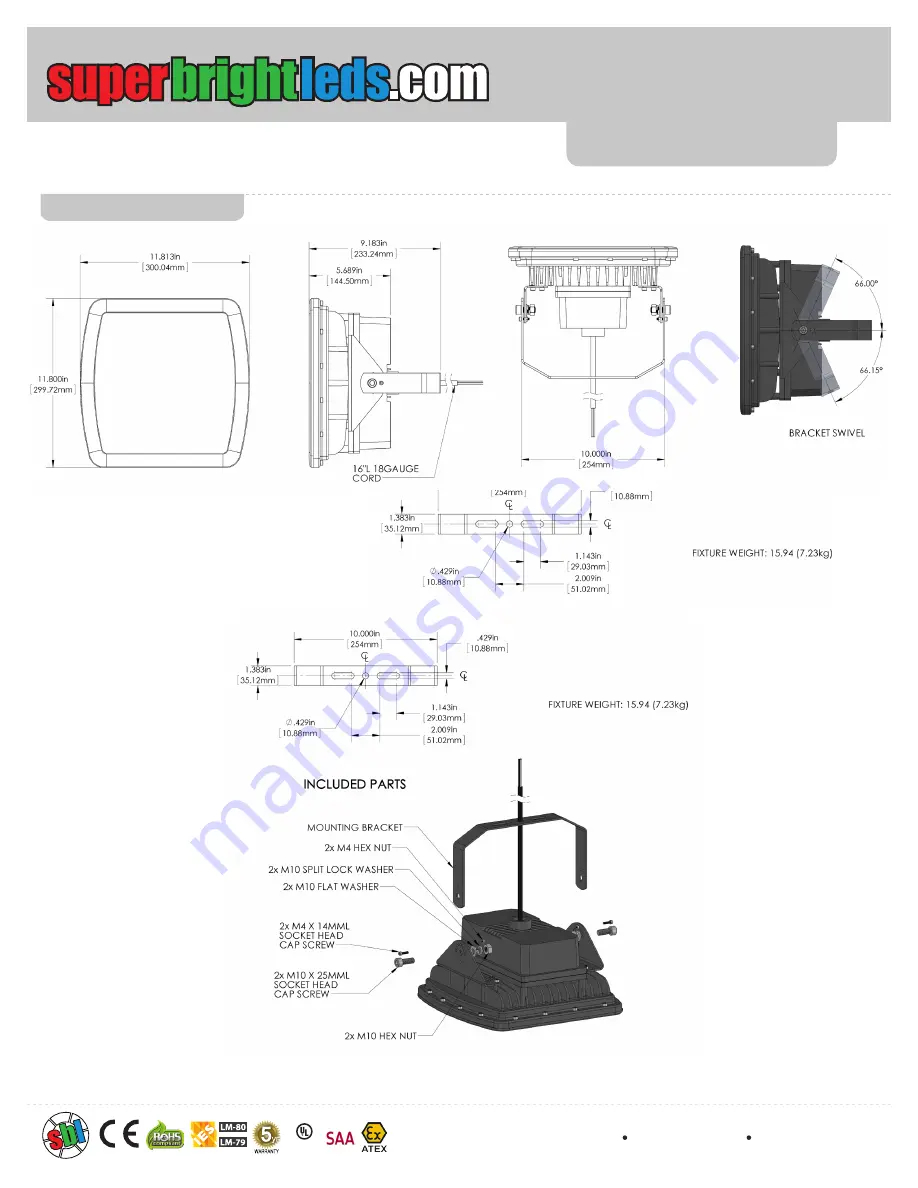 Super Bright LEDS EPL-NW100 User Manual Download Page 2