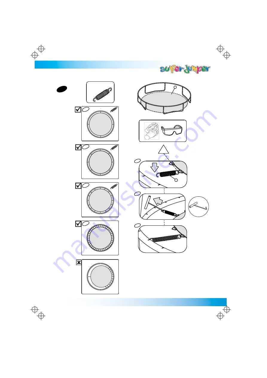 Super Jumper COMBO360 Assembly Instructions Manual Download Page 21