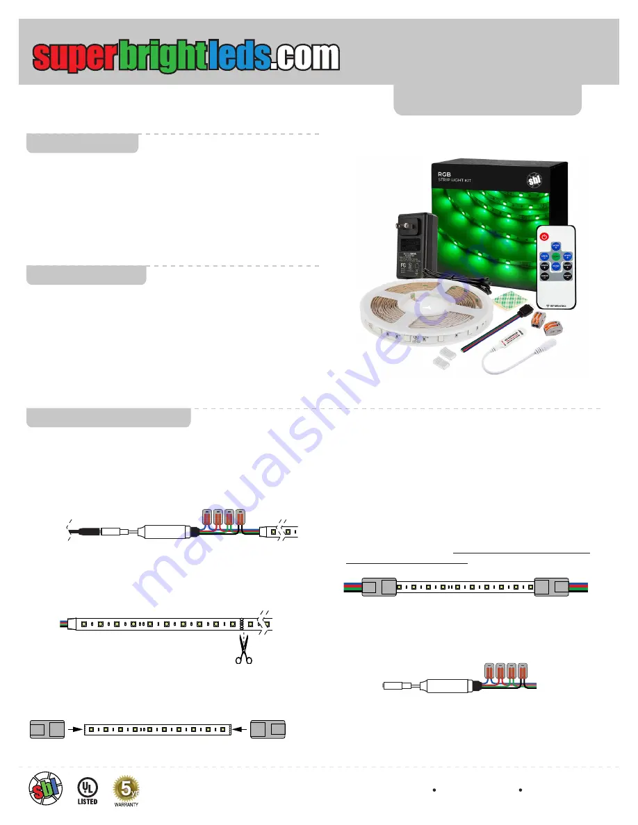 superbrightleds STN-1-RGB User Manual Download Page 1