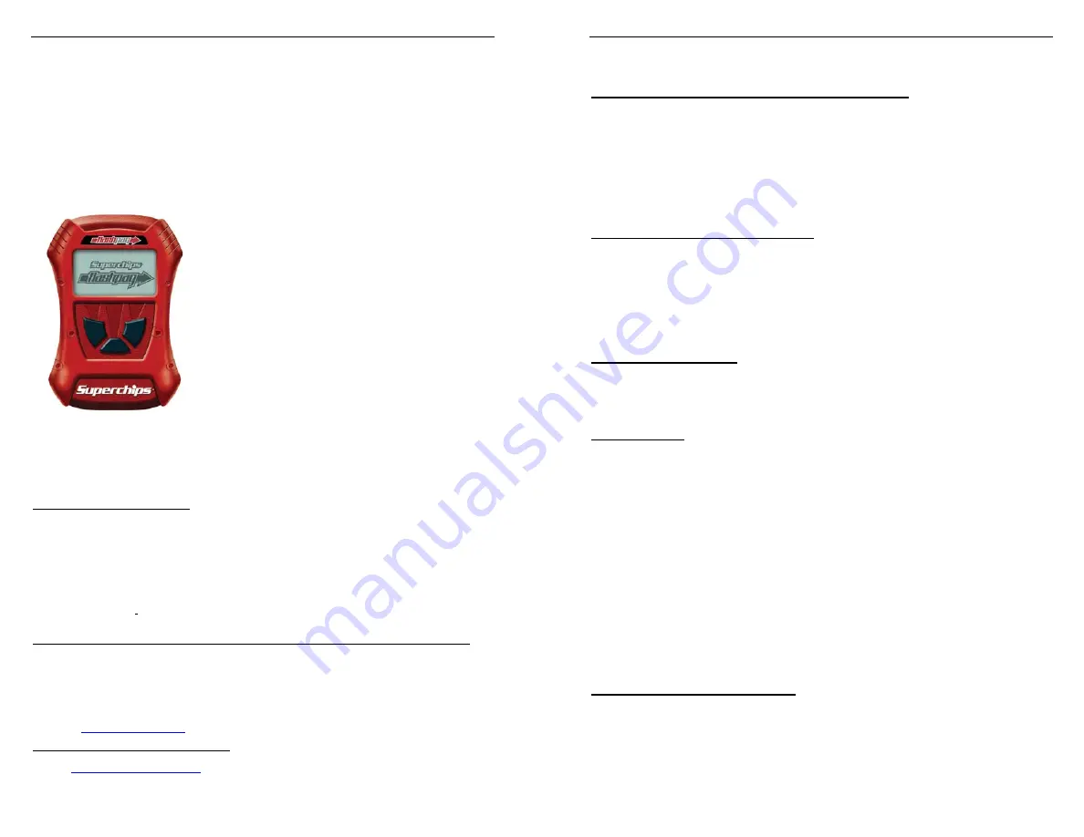 Superchips 1815 Vehicle Programming Instructions Download Page 1