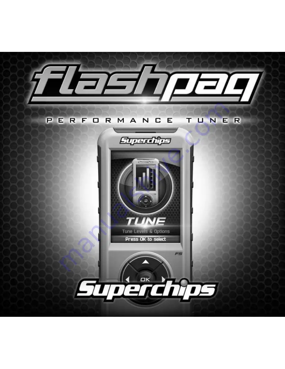 Superchips Flashpaq Manual Download Page 1