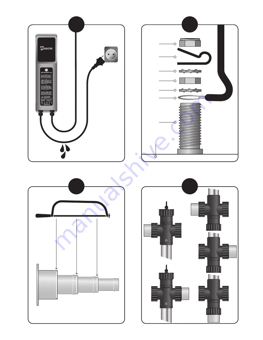 SuperFish Koi Pro UVC 40 Watt User Manual Download Page 12