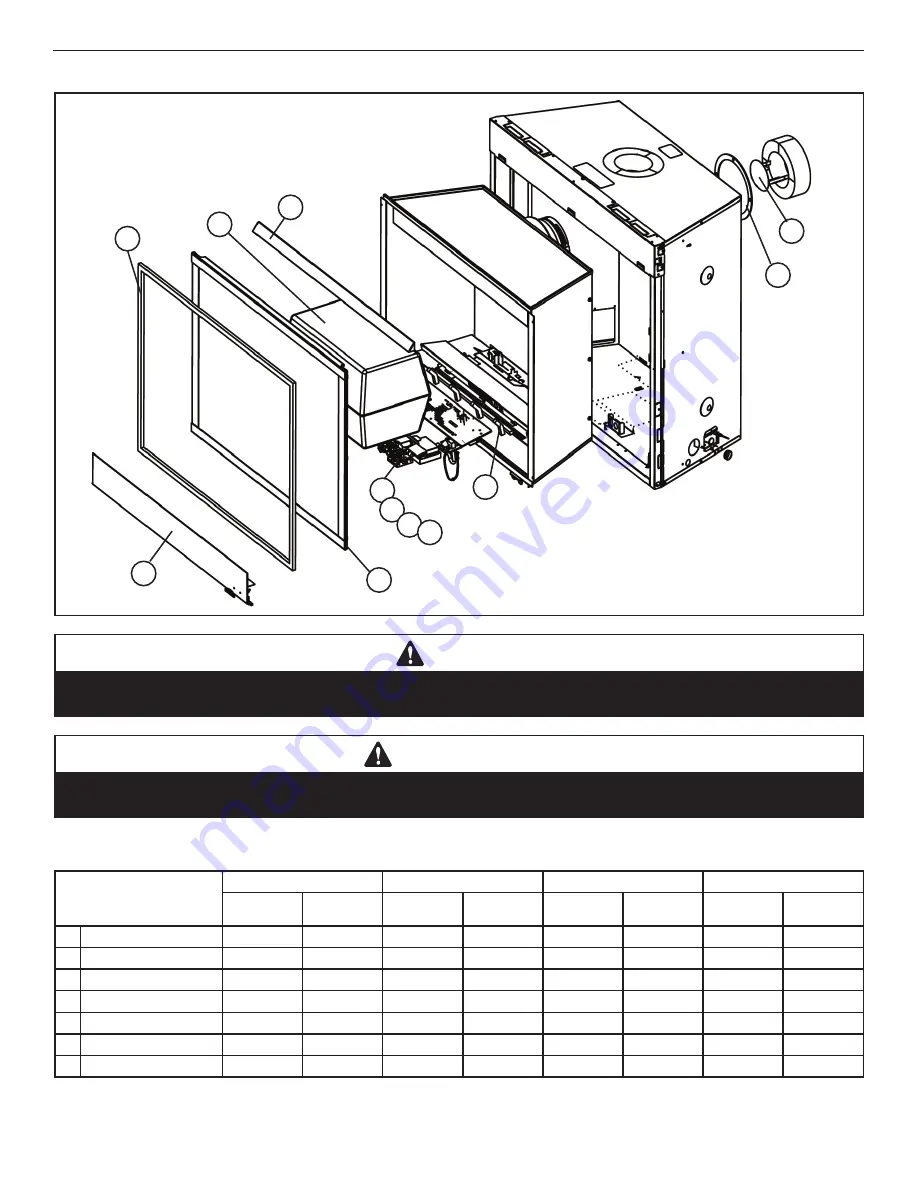 Superior DRT3033 Installation And Operation Instructions Manual Download Page 72