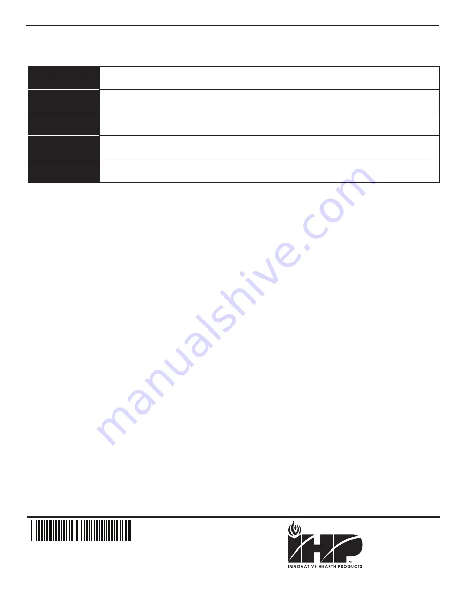 Superior DRT3033 Installation And Operation Instructions Manual Download Page 74