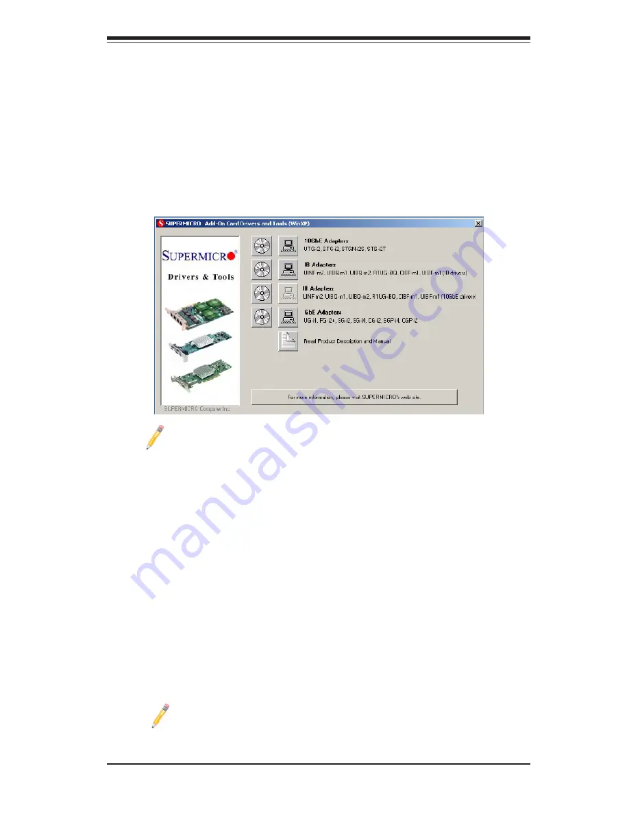 Supermicro AOC-SGP-i2 User Manual Download Page 17