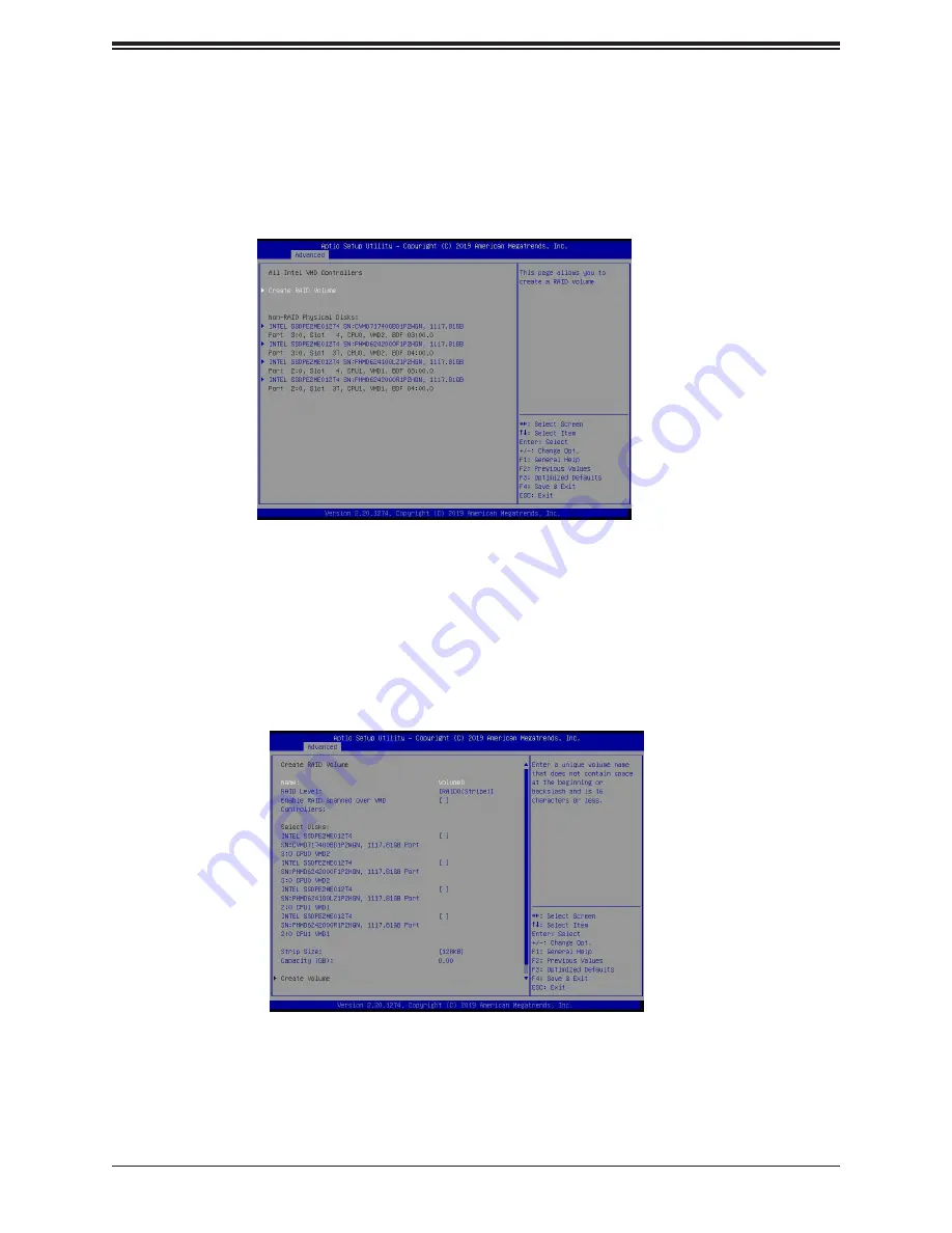 Supermicro SuperStorageServer SSG-6119P-ACR12N4L User Manual Download Page 165