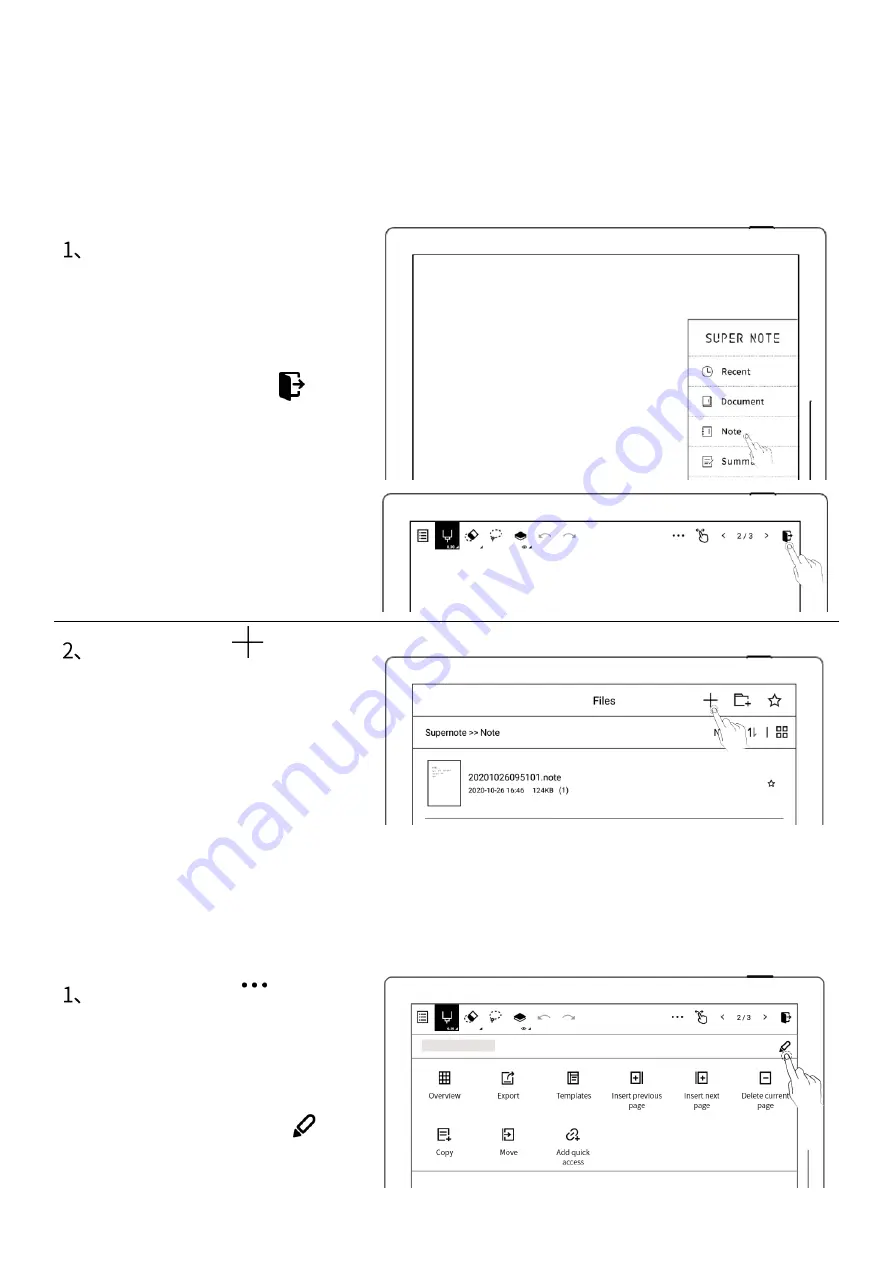 Supernote Supernote A5 X Скачать руководство пользователя страница 37