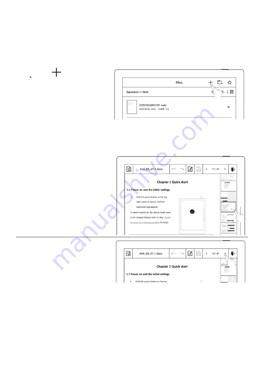 Supernote Supernote A5 X Скачать руководство пользователя страница 60