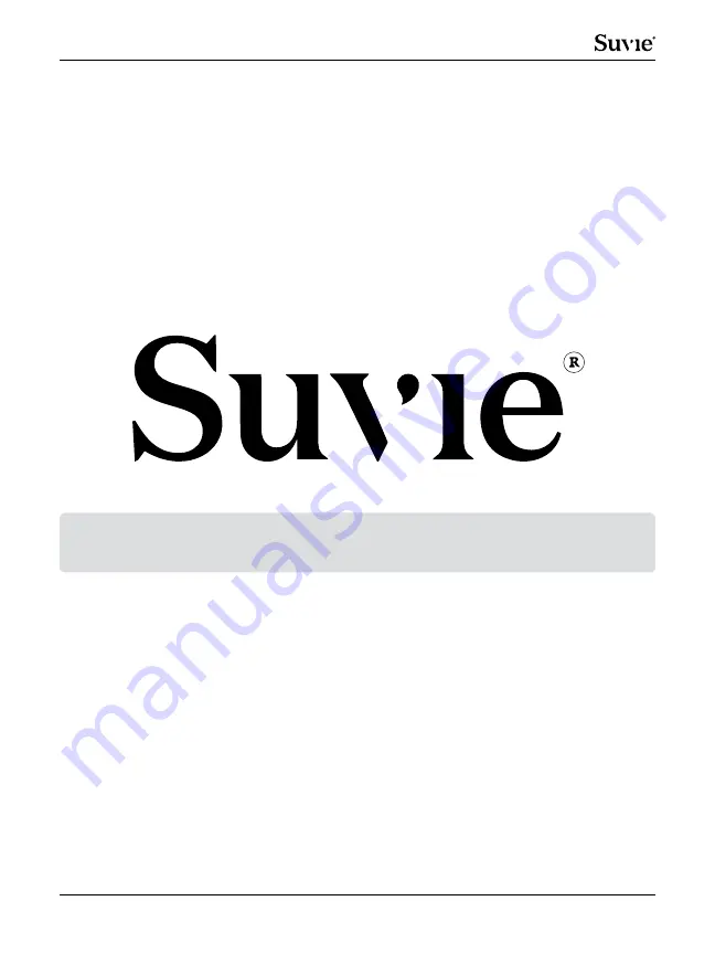 Suvie SV301 User Manual Download Page 7