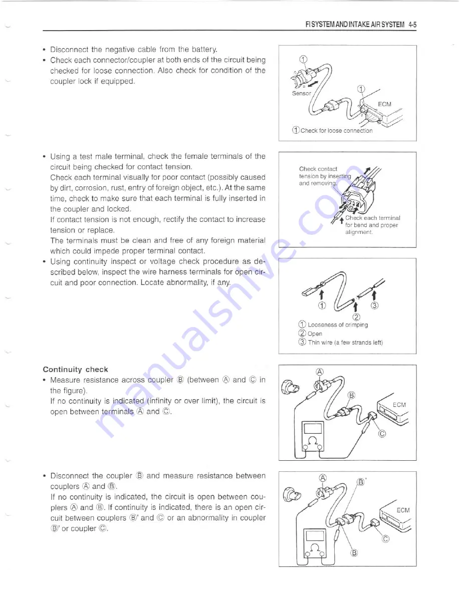 Suzuki 2001 GSX-R600 Service Manual Download Page 152