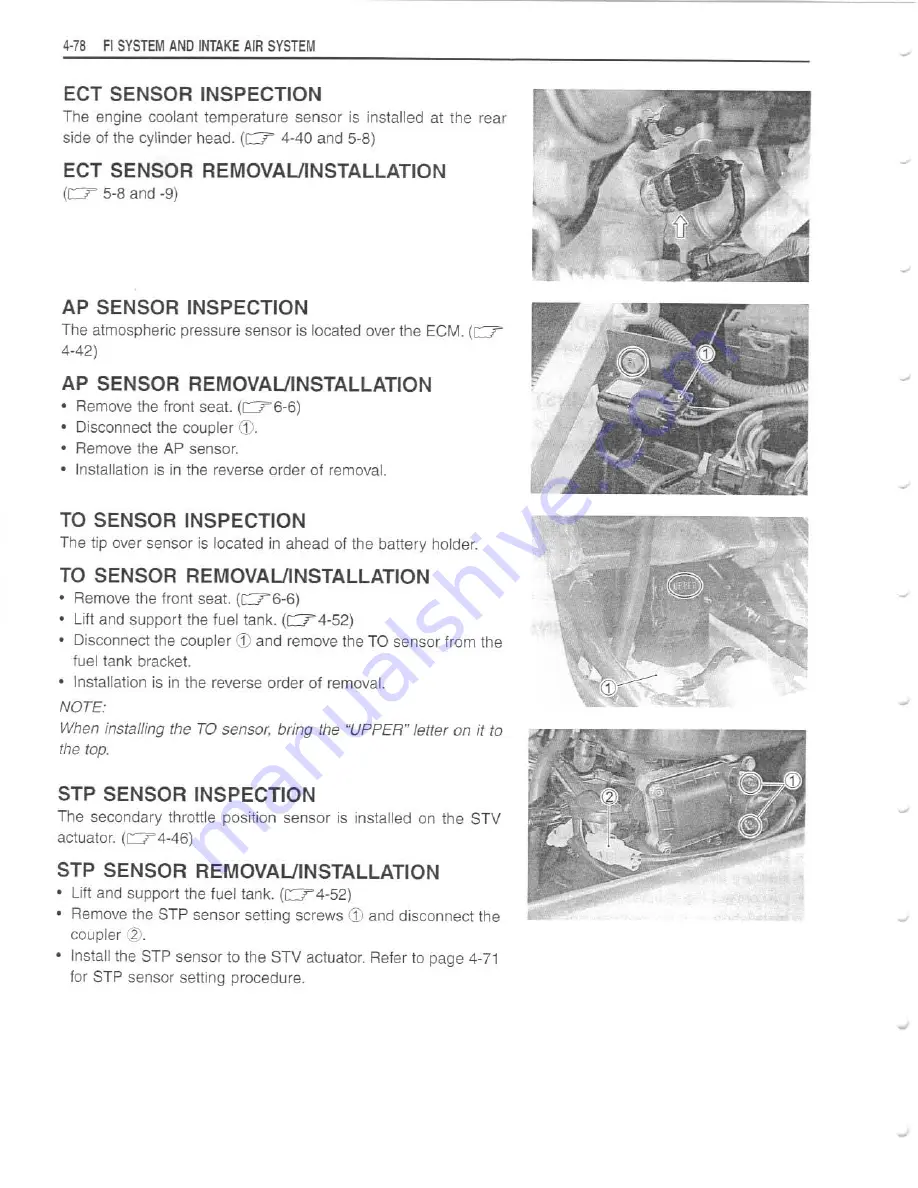 Suzuki 2001 GSX-R600 Service Manual Download Page 225