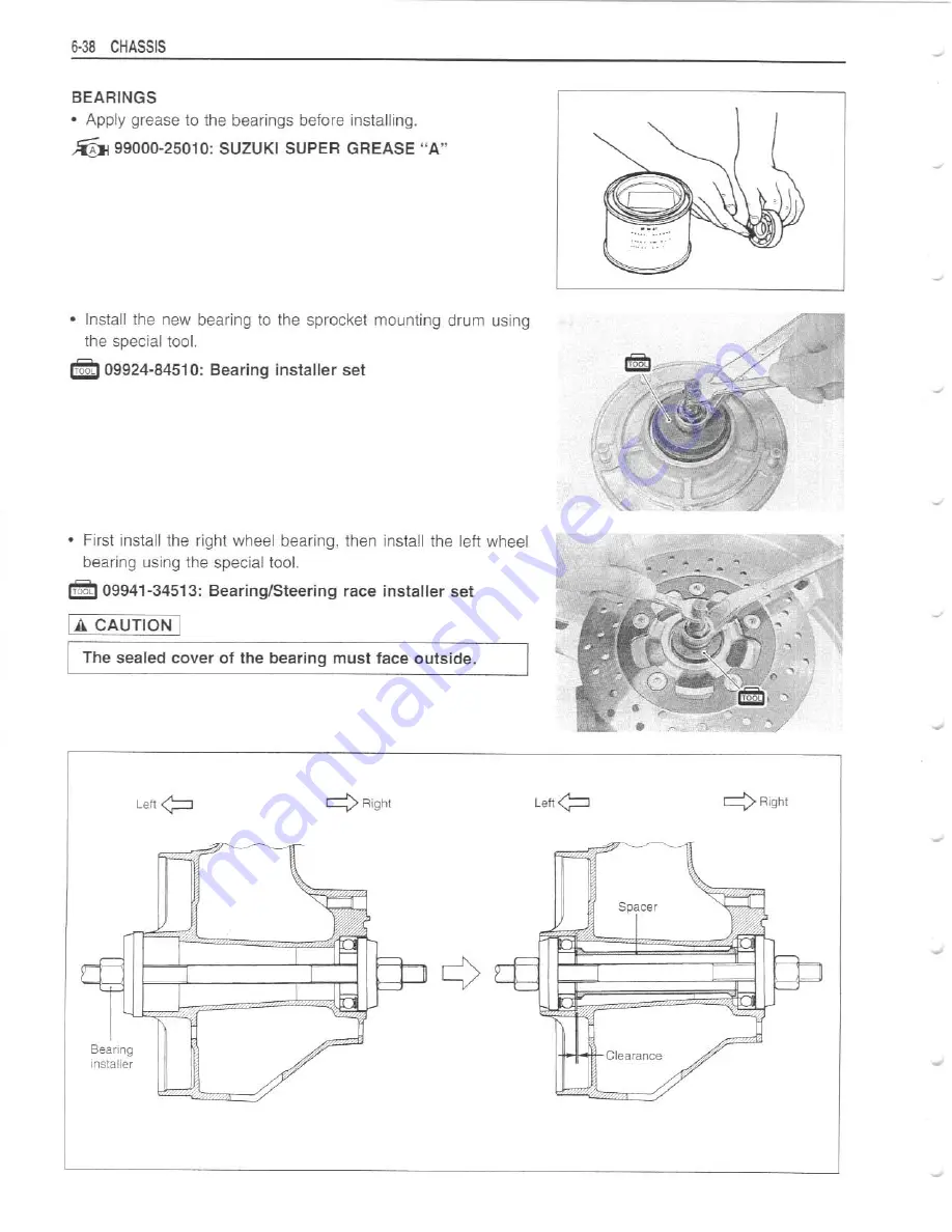 Suzuki 2001 GSX-R600 Service Manual Download Page 285