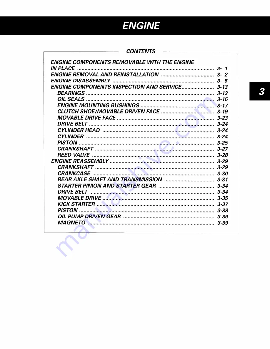 Suzuki AY50 Service Manual Download Page 30