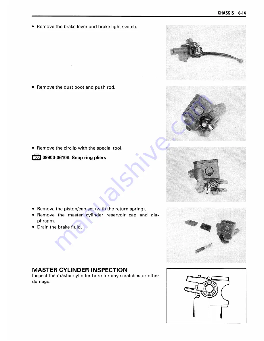 Suzuki AY50 Service Manual Download Page 104