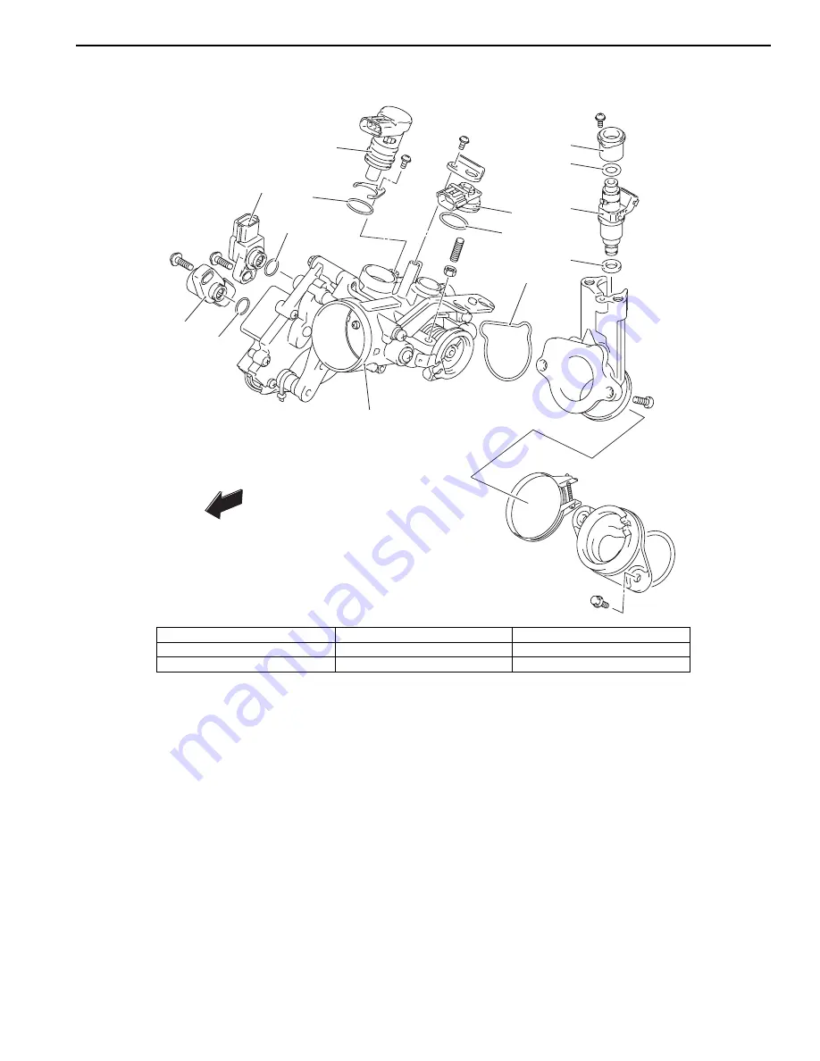 Suzuki Burgman AN400 Service Manual Download Page 155